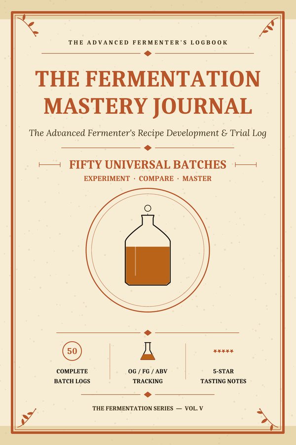 The Fermentation Mastery Journal cover